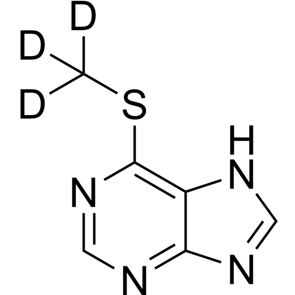 6-(Methylthio)purine-d3-1 (6-Methylmercaptopurine-d3-d3-1) 33312-93-5